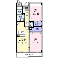 マッティーナの物件間取画像